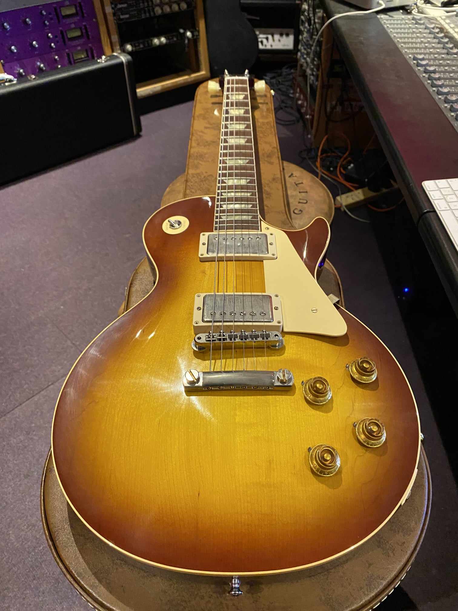 GIBSON 1958 Les Paul Standard Custom Shop'58 Guitar VOS Royal Tea 