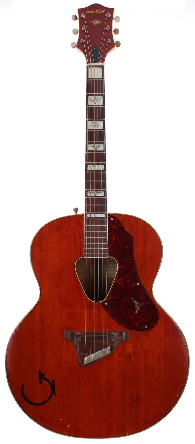 1954 Gretsch 6022 Rancher Western Orange Vintage 50's Jumbo Acoustic G –  Essex Recording Studios