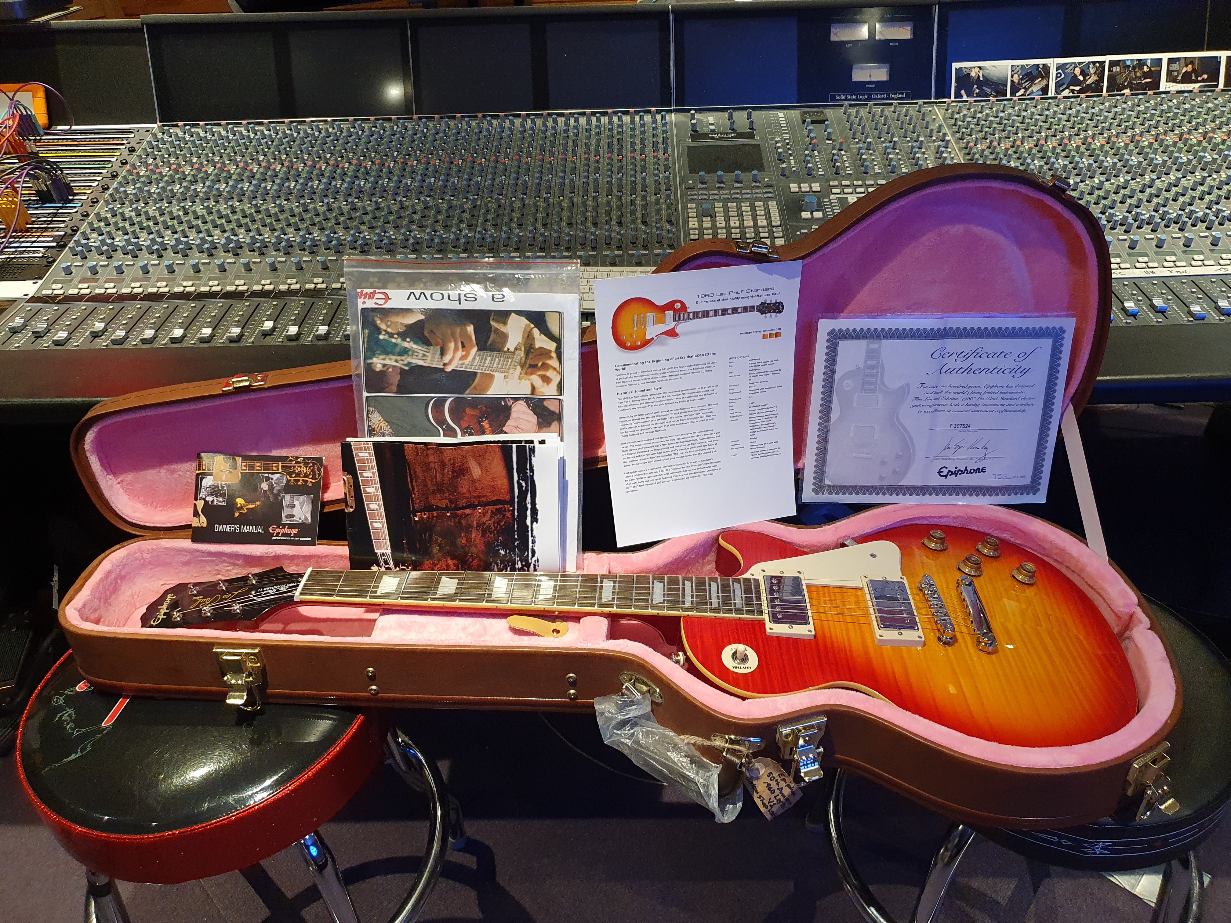 Gibson Epiphone Custom Shop 50th Anniversary Les Paul Standard