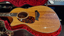 Load image into Gallery viewer, Taylor Custom Shop Grand Auditorium Presentation Series AAAAA Flame Hawaiian KOA 1 of 1 GA Acoustic Guitar LH Left Hand Lefty
