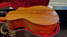 Load image into Gallery viewer, Taylor Custom Shop Grand Auditorium Presentation Series AAAAA Flame Hawaiian KOA 1 of 1 GA Acoustic Guitar LH Left Hand Lefty
