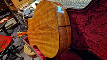 Load image into Gallery viewer, Taylor Custom Shop Grand Auditorium Presentation Series AAAAA Flame Hawaiian KOA 1 of 1 GA Acoustic Guitar LH Left Hand Lefty
