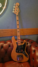 Load image into Gallery viewer, 1976 Fender Jazz Bass Vintage American 70s USA 4-String Natural Ash Body
