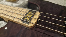 Load image into Gallery viewer, ESP J-4 Jazz Bass BRAND NEW J4 E-II QM Quilted Maple Trans Black Bass Guitar
