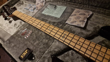 Load image into Gallery viewer, ESP J-4 Jazz Bass BRAND NEW J4 E-II QM Quilted Maple Trans Black Bass Guitar
