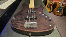 Load image into Gallery viewer, ESP J-4 Jazz Bass BRAND NEW J4 E-II QM Quilted Maple Trans Black Bass Guitar
