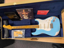 Load image into Gallery viewer, Fender Custom Shop 1955 Stratocaster Heavy Relic Daphne Blue American Strat Guitar BRAND NEW
