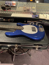 Load image into Gallery viewer, Music Man Stingray 4 Special Blue Sparkle with Hard Case
