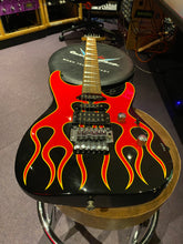 Load image into Gallery viewer, Jackson Japanese DK2 Dinky Custom Hot Rod Flames Signed by Artist at Japan Factory! MIJ Pre-Fender Super Strat HSS
