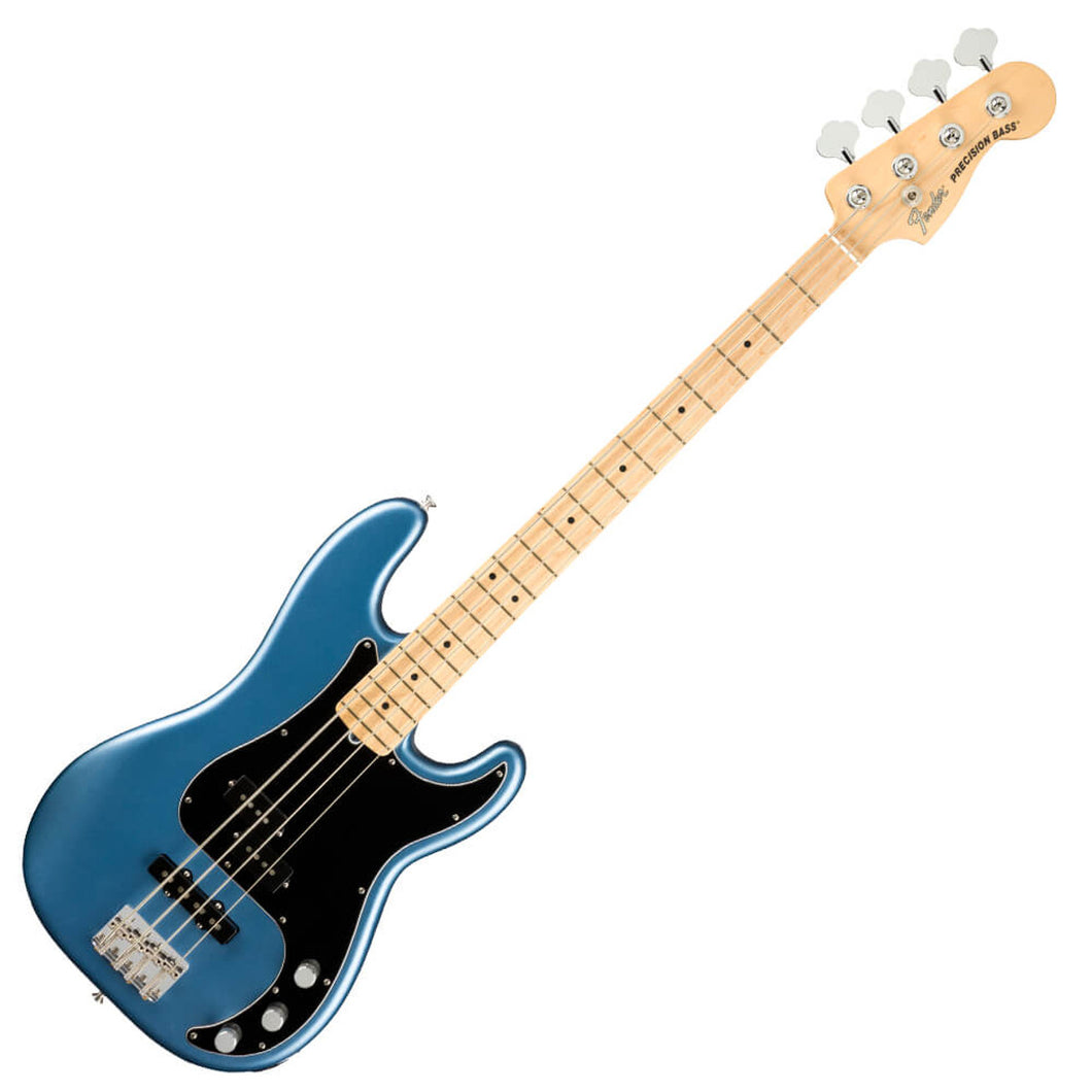 Fender American Performer Precision Bass Guitar Satin Lake Placid Blue 4 String BRAND NEW