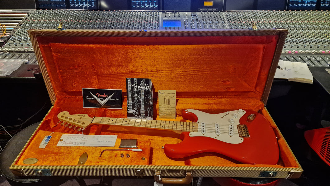 Fender Custom Shop '56 Stratocaster NOS Fiesta Red USA American Strat –  Essex Recording Studios