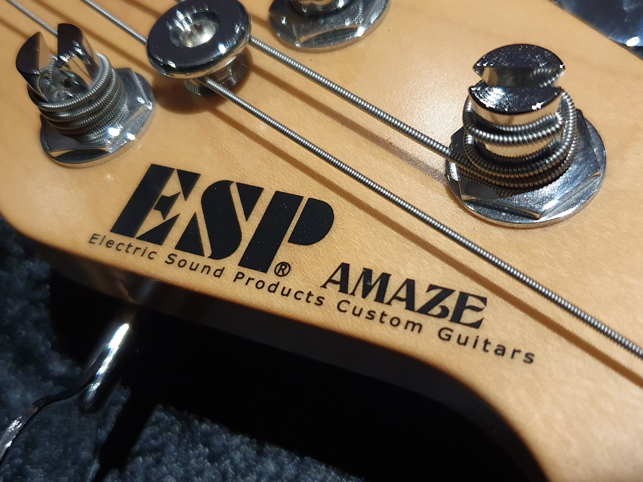 ESP Sado Custom Shop Amaze 5 String Jazz Bass Artist Owned Ed Poole