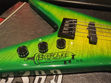 Load image into Gallery viewer, Washburn Dime Slime DB2000 Dimebag Darrell Pantera USA Custom Shop American Signature Bass Guitar D3 Artist Owned Signed by GWAR!
