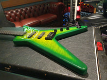 Load image into Gallery viewer, Washburn Dime Slime DB2000 Dimebag Darrell Pantera USA Custom Shop American Signature Bass Guitar D3 Artist Owned Signed by GWAR!
