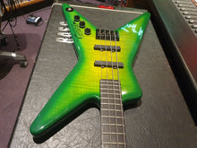 Load image into Gallery viewer, Washburn Dime Slime DB2000 Dimebag Darrell Pantera USA Custom Shop American Signature Bass Guitar D3 Artist Owned Signed by GWAR!
