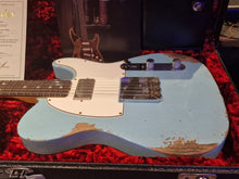 Load image into Gallery viewer, Fender Custom Shop 1967 Telecaster Deluxe Heavy Relic Daphne Blue &#39;67 Tele Aged Reissue Guitar
