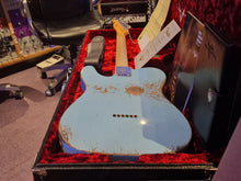 Load image into Gallery viewer, Fender Custom Shop 1967 Telecaster Deluxe Heavy Relic Daphne Blue &#39;67 Tele Aged Reissue Guitar
