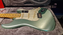Load image into Gallery viewer, Fender American Professional II Stratocaster Mystic Surf Green Maple Fretboard Electric Guitar
