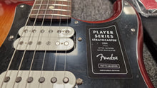 Load image into Gallery viewer, FENDER PLAYER STRATOCASTER HSH W/ PAU FERRO FRETBOARD IN TOBACCO BURST
