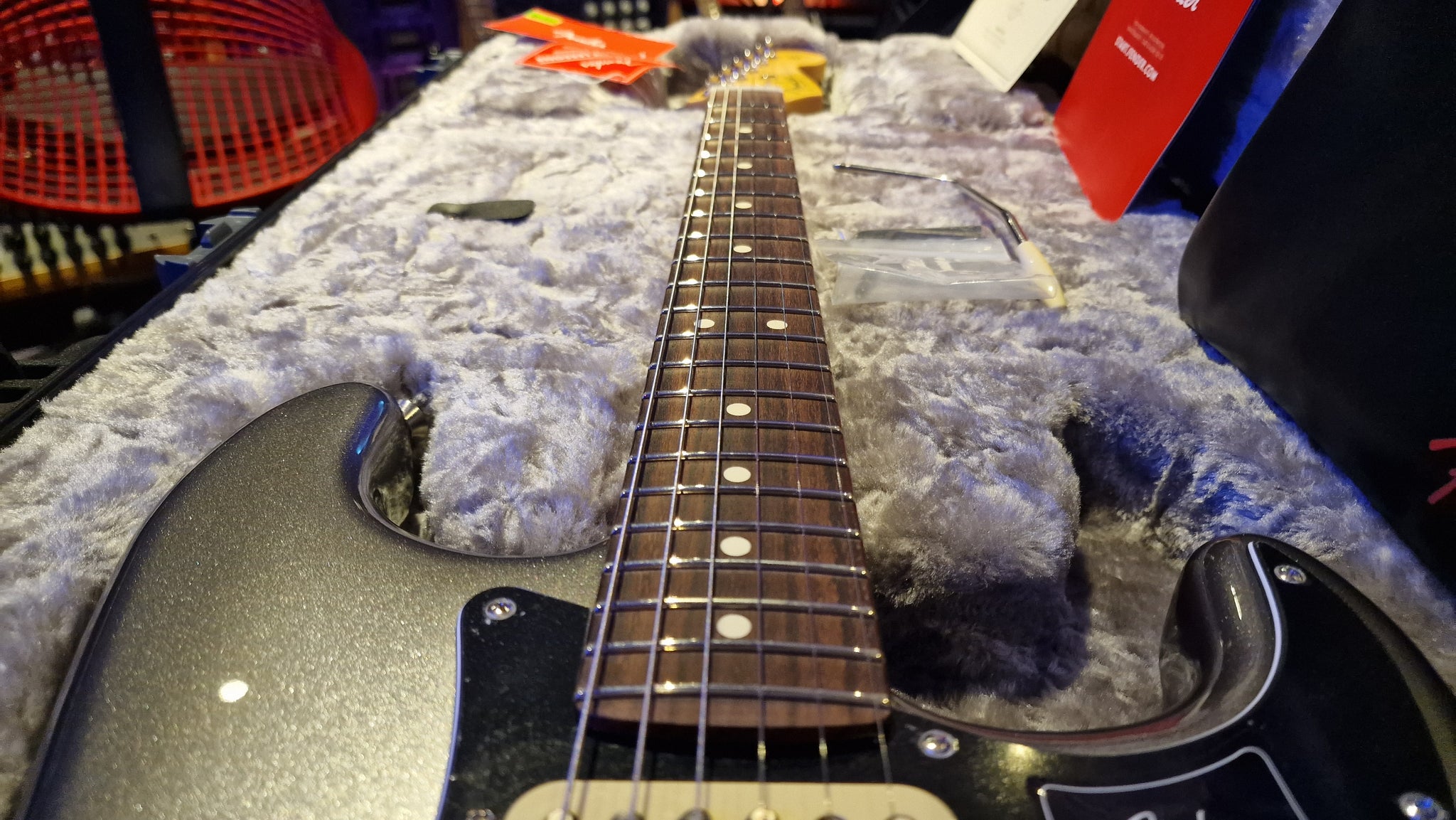 Fender American Professional II Stratocaster Mercury RW Rosewood BRAND NEW  USA Strat Guitar