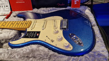 Load image into Gallery viewer, Fender American Ultra Stratocaster LH Cobra Blue MN Left-Handed Left Lefty Electric Guitar
