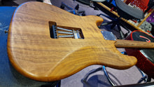 Load image into Gallery viewer, Fender American Licensed Custom Warmouth Stratocaster HSS Flame Walnut USA SRV Neck EMG Strat Electric Guitar
