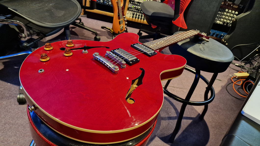 Epiphone 335 DOT Cherry Red LH Left Handed Electric Guitar 2010 Lefty