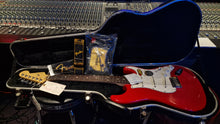 Load image into Gallery viewer, NEW 2001 Fender American Standard Stratocaster USA Strat Guitar Red NEVER PLAYED NOS!
