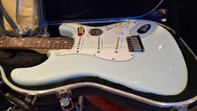 Load image into Gallery viewer, NEW 2001 Fender American Standard Stratocaster USA Strat Guitar Blue NEVER PLAYED NOS!
