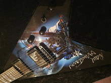 Load image into Gallery viewer, Dave Mustaine&#39;s Personally Owned #1 Megadeth Signed Tour Dean USA Custom Shop VMNT Flying King V kv1
