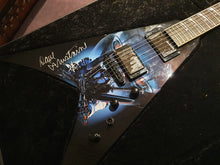 Load image into Gallery viewer, Dave Mustaine&#39;s Personally Owned #1 Megadeth Signed Tour Dean USA Custom Shop VMNT Flying King V kv1
