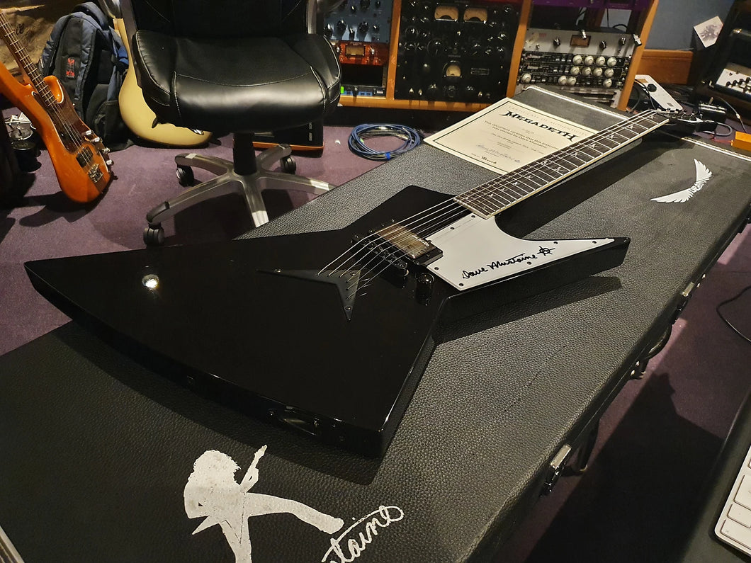 Dave Mustaine's Personally Owned Megadeth Dean Punk Zero Explorer